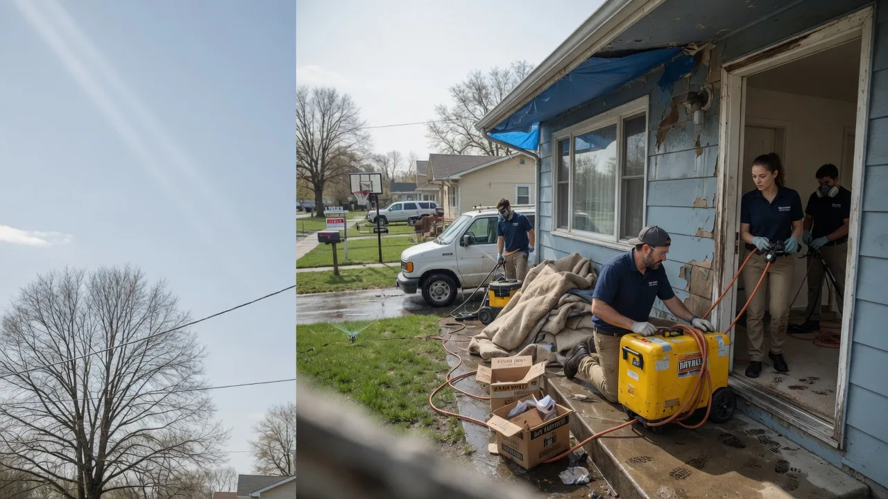 Basement Flood Cleanup in Nashville, KS near me